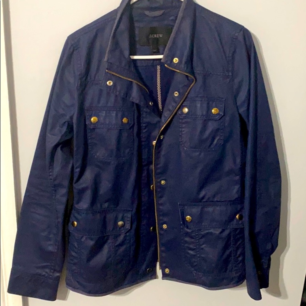 J. Crew. Wax jacket